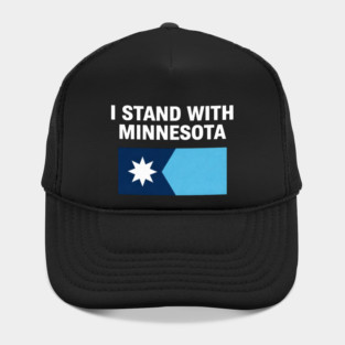 I Stand With Minnesota State Pride Minnesotan Supporter Hat