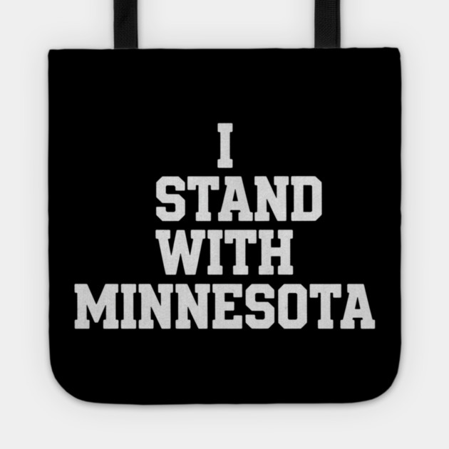 I Stand With Minnesota State Pride Minnesotan Supporter Tote by ArtistTee ⭐⭐⭐⭐⭐