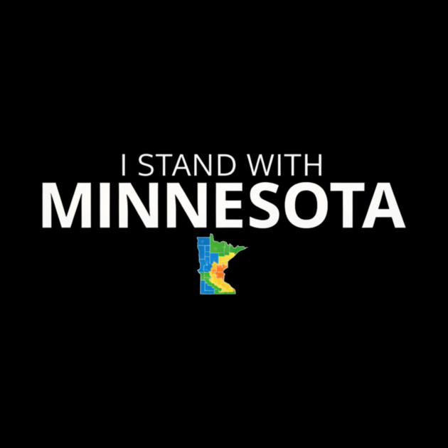 I Stand With Minnesota State Pride Minnesotan Resident by ArtistTee ⭐⭐⭐⭐⭐