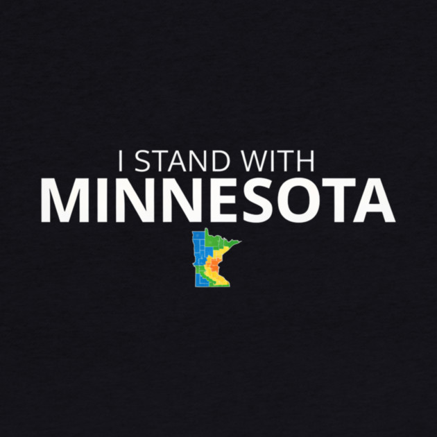 I Stand With Minnesota State Pride Minnesotan Resident by ArtistTee ⭐⭐⭐⭐⭐