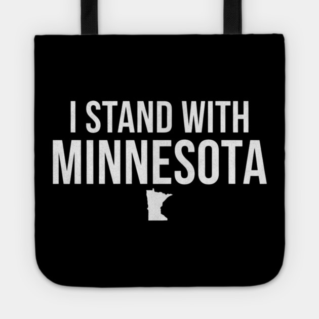 I Stand With Minnesota State Pride Supporter Tote by ArtistTee ⭐⭐⭐⭐⭐