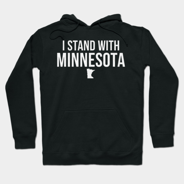 I Stand With Minnesota State Pride Supporter Hoodie by ArtistTee ⭐⭐⭐⭐⭐