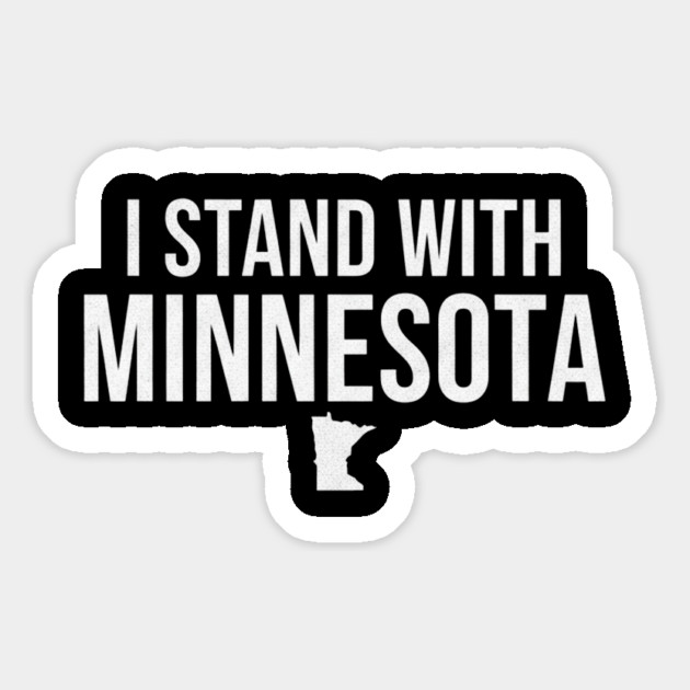 I Stand With Minnesota State Pride Supporter Magnet by ArtistTee ⭐⭐⭐⭐⭐
