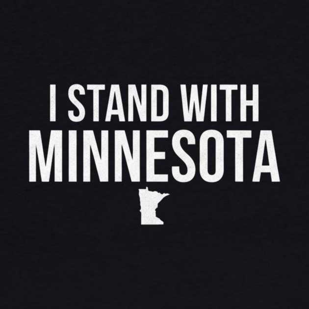 I Stand With Minnesota State Pride Supporter by ArtistTee ⭐⭐⭐⭐⭐
