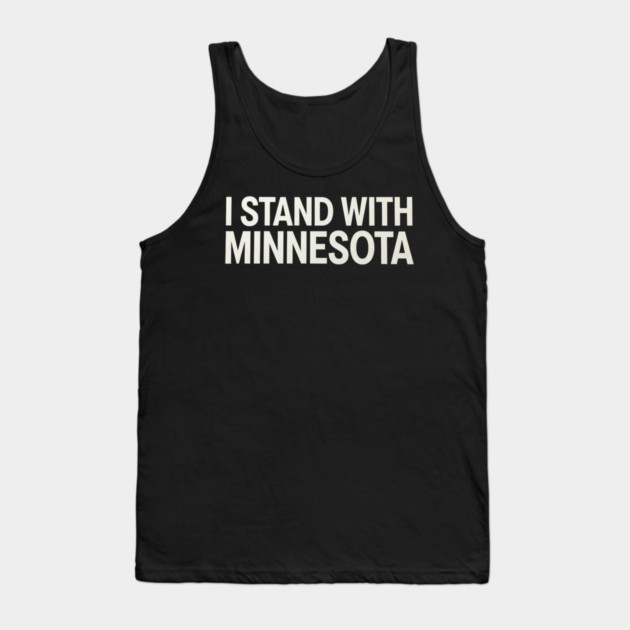 I Stand With Minnesota State Pride Supporter Tank Top by ArtistTee ⭐⭐⭐⭐⭐