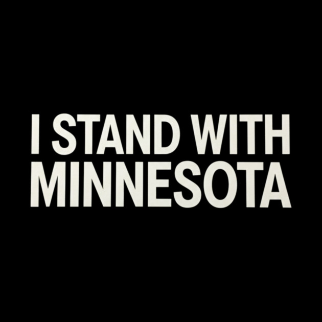 I Stand With Minnesota State Pride Supporter by ArtistTee ⭐⭐⭐⭐⭐