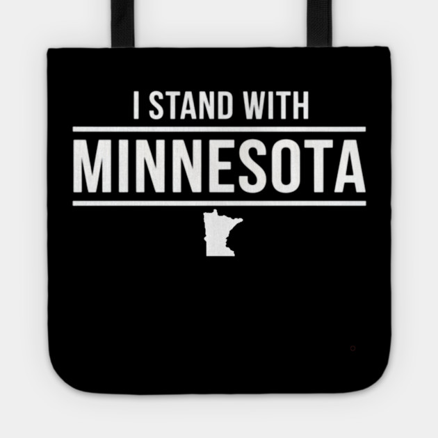 I Stand With Minnesota State Pride Supporter Tote by ArtistTee ⭐⭐⭐⭐⭐