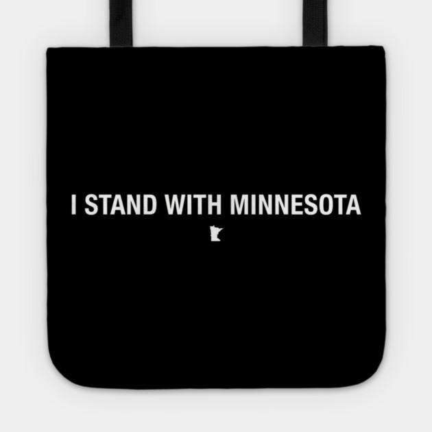 I Stand With Minnesota State Pride Supporter Tote by ArtistTee ⭐⭐⭐⭐⭐