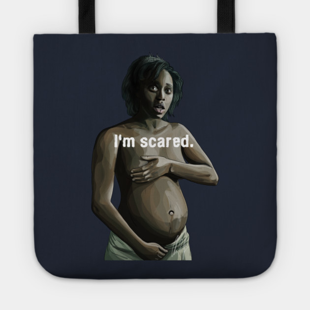 Children of Men: I'm Scared Tote by 51Deesigns