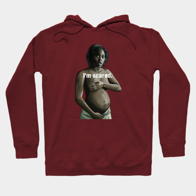 Children of Men: I'm Scared Hoodie by 51Deesigns