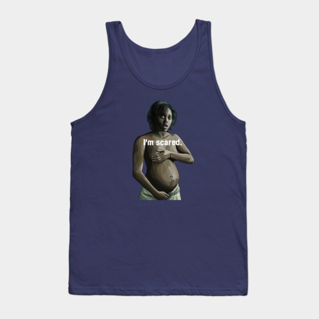Children of Men: I'm Scared Tank Top by 51Deesigns