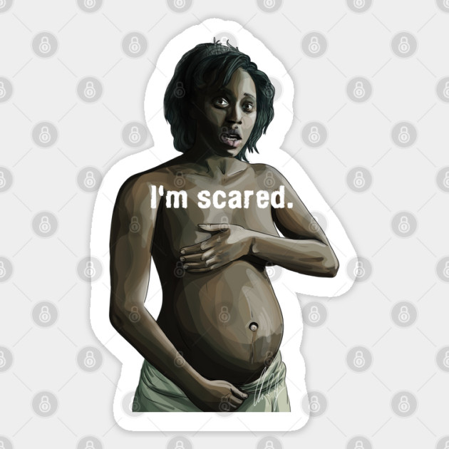 Children of Men: I'm Scared Sticker by 51Deesigns