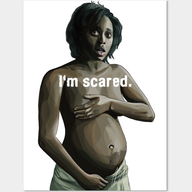 Children of Men: I'm Scared Wall Art by 51Deesigns