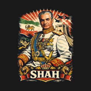 SHAH – Vintage Royal Portrait T-Shirt