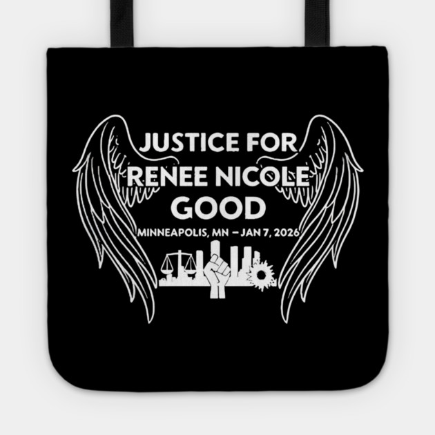 Justice for Renee Nicole Good Minneapolis MN Jan 7 2026 Tote by Donald's Store 2