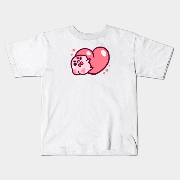 v-day frog Kids T-Shirt by angyfrog