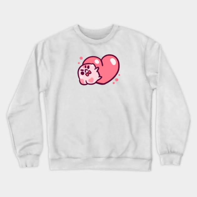 v-day frog Crewneck Sweatshirt by angyfrog