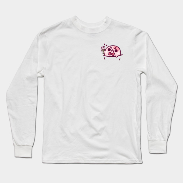 pocket vday frog Long Sleeve T-Shirt by angyfrog