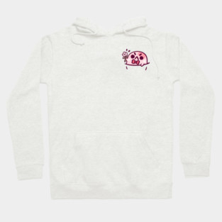 pocket vday frog Hoodie