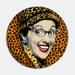 Edith Prickley SCTV Pin