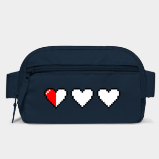 Last Half of 3 Pixel Hearts Bag