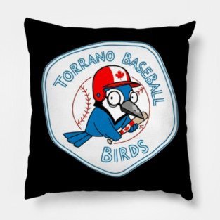 Toronto "Torrano Baseball Birds" Logo Pillow