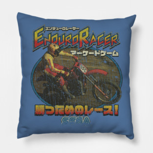 Enduro Racer 1986 Pillow