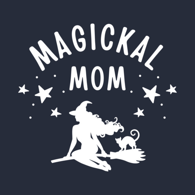 Magickal Mom Witch and Cat Mother's Day Cheeky Witch® by Cheeky Witch
