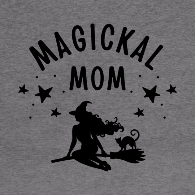 Magickal Mom Witch and Cat Mother's Day Cheeky Witch® by Cheeky Witch