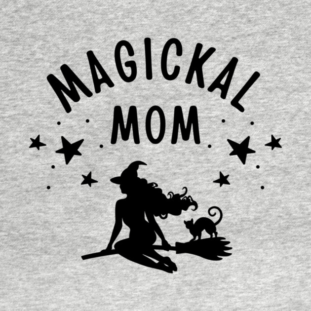 Magickal Mom Witch and Cat Mother's Day Cheeky Witch® by Cheeky Witch