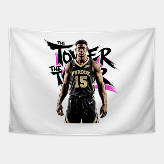 The Tower of Power Tapestry by Muhammad Naveed Khan