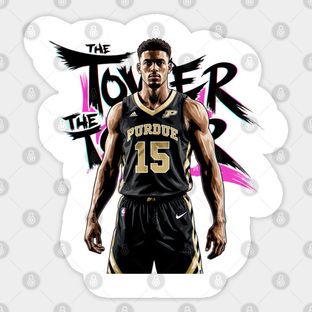 The Tower of Power Sticker by Muhammad Naveed Khan
