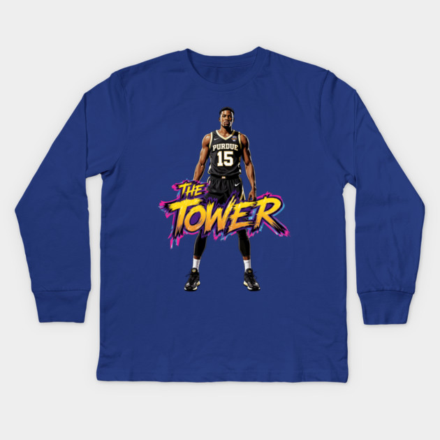 The Tower Kids Long Sleeve T-Shirt by Muhammad Naveed Khan