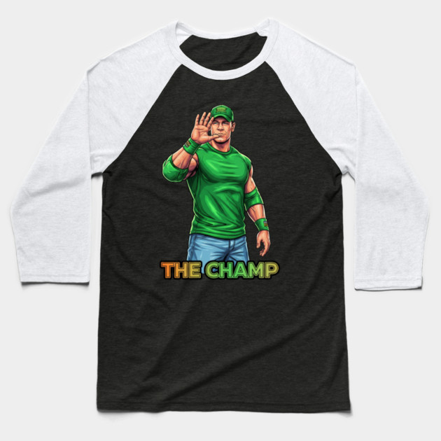 The Champ Baseball T-Shirt by Muhammad Naveed Khan