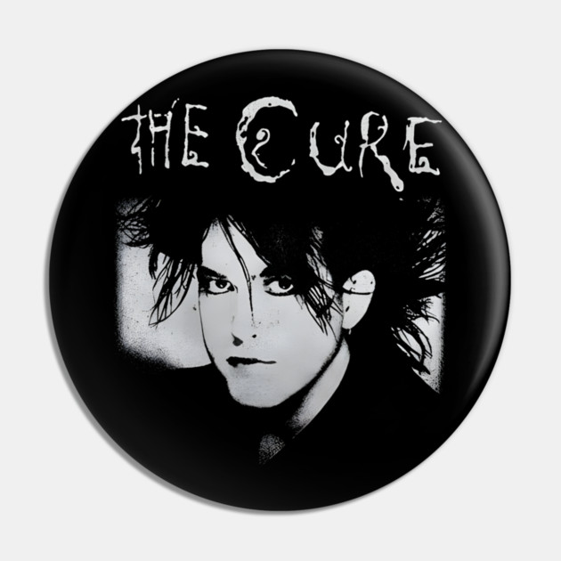 The-Cure-Band-Vintage Pin by dtr_art