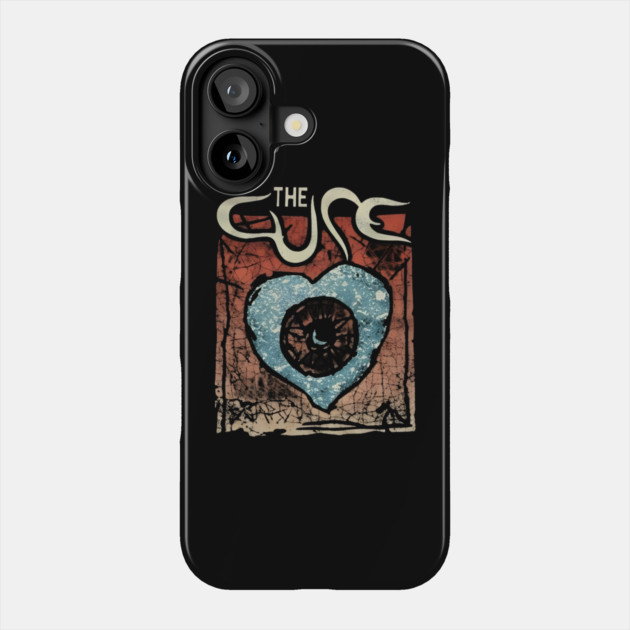The-Cure-Band-Vintage Phone Case by dtr_art