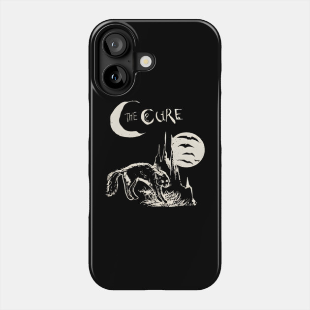 The-Cure-Band-Vintage Phone Case by dtr_art