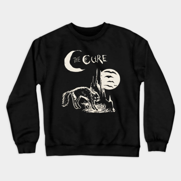 The-Cure-Band-Vintage Crewneck Sweatshirt by dtr_art