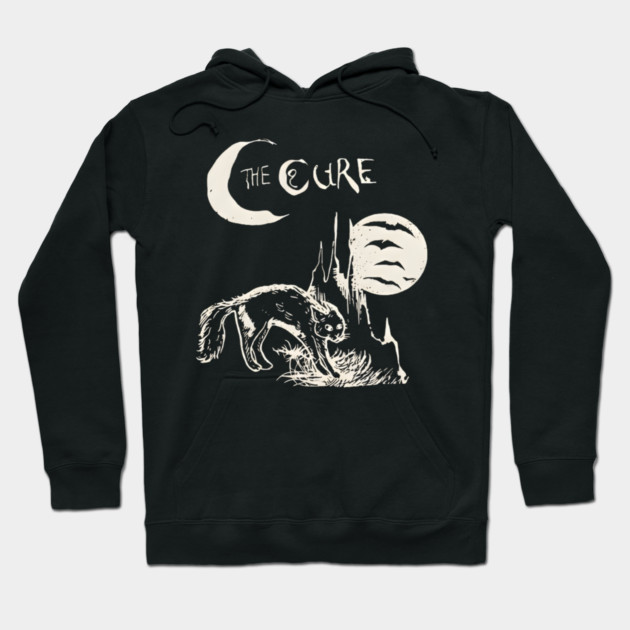 The-Cure-Band-Vintage Hoodie by dtr_art