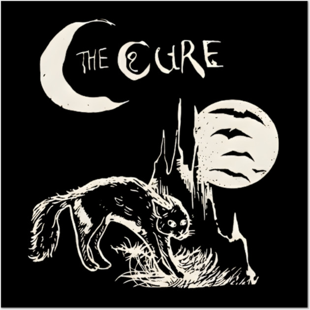 The-Cure-Band-Vintage Wall Art by dtr_art