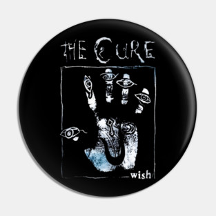 The-Cure-Band-Vintage Pin