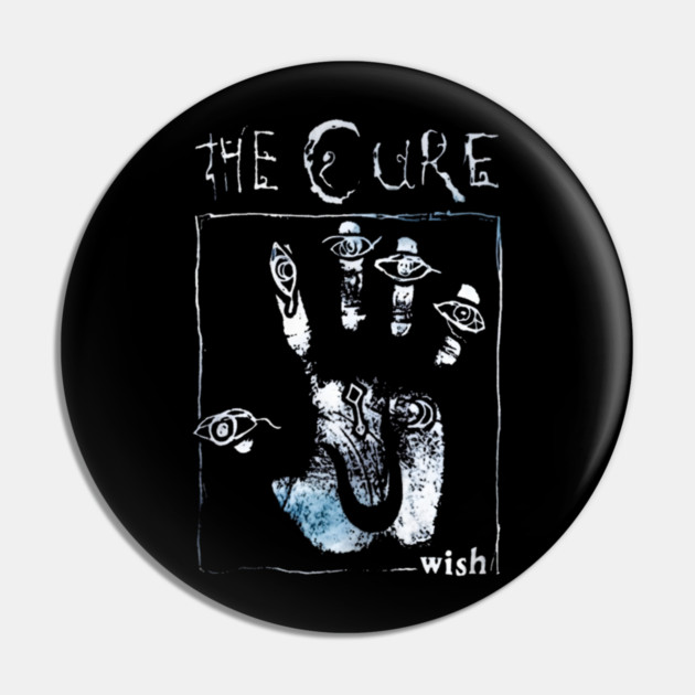 The-Cure-Band-Vintage Pin by dtr_art