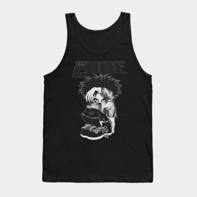 The-Cure-Band-Vintage Tank Top by dtr_art