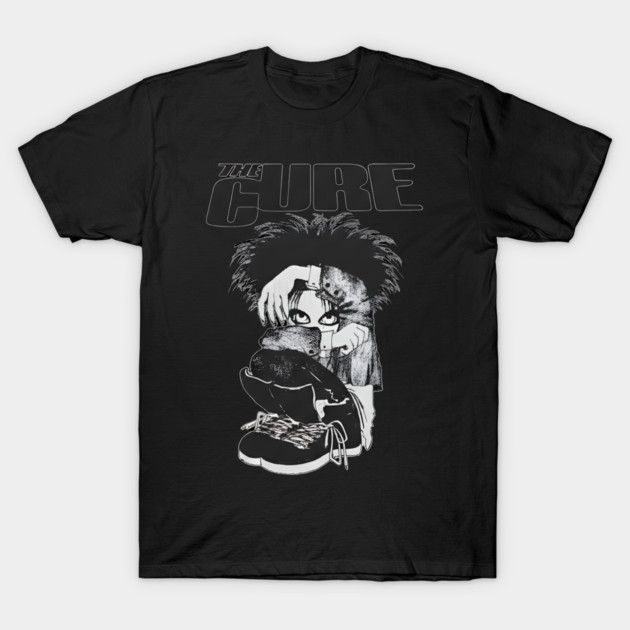 The-Cure-Band-Vintage T-Shirt by dtr_art