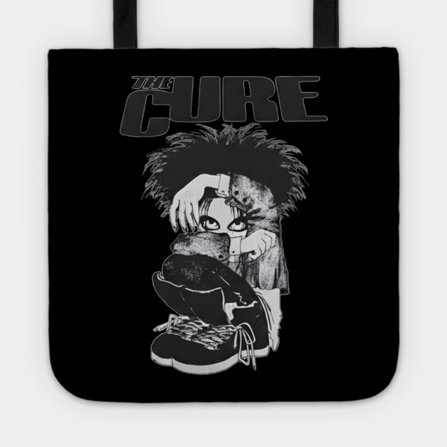 The-Cure-Band-Vintage Tote by dtr_art
