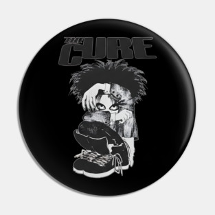 The-Cure-Band-Vintage Pin