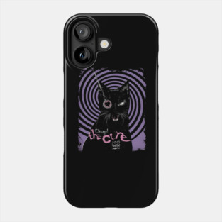 The-Cure-Band-Vintage-Cat Phone Case
