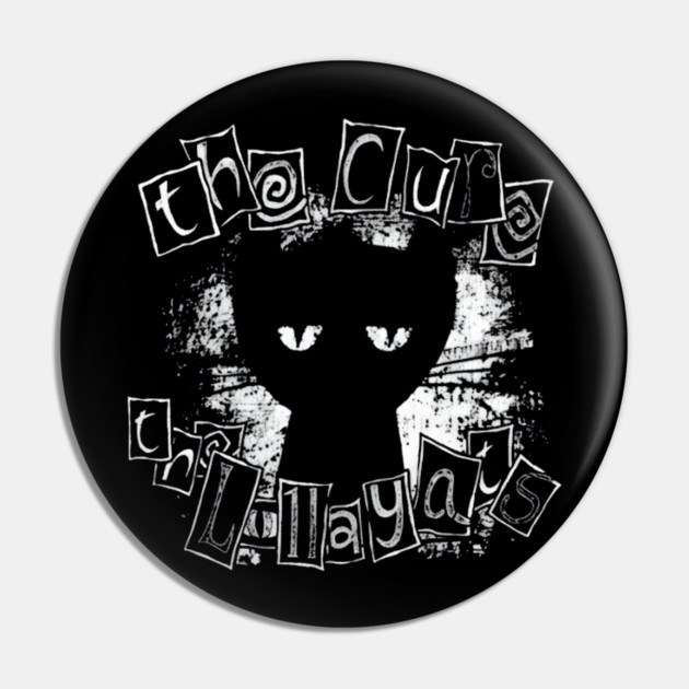 The-Cure-Band-Vintage Pin by dtr_art