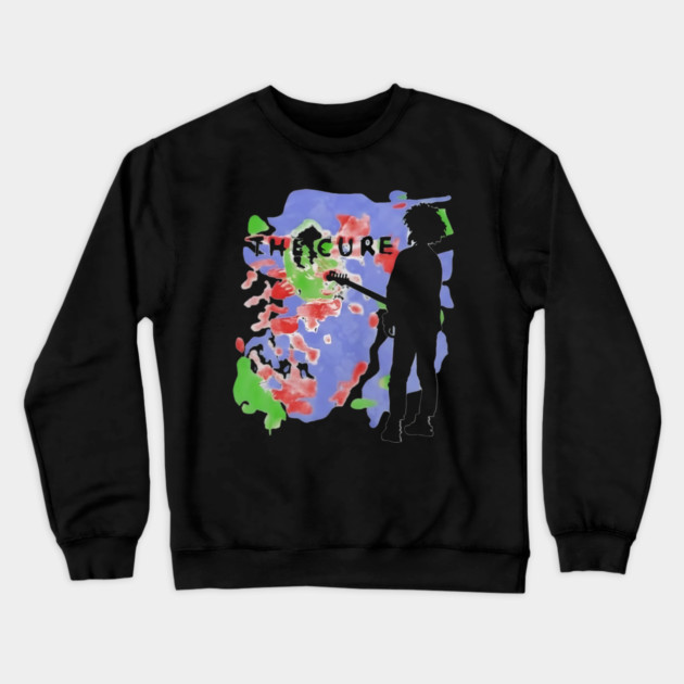 The-Cure-Band-Vintage Crewneck Sweatshirt by dtr_art
