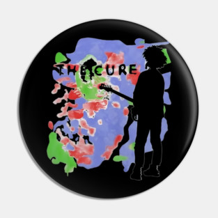 The-Cure-Band-Vintage Pin